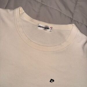 Pierre Cardin Off-White Unisex Tee